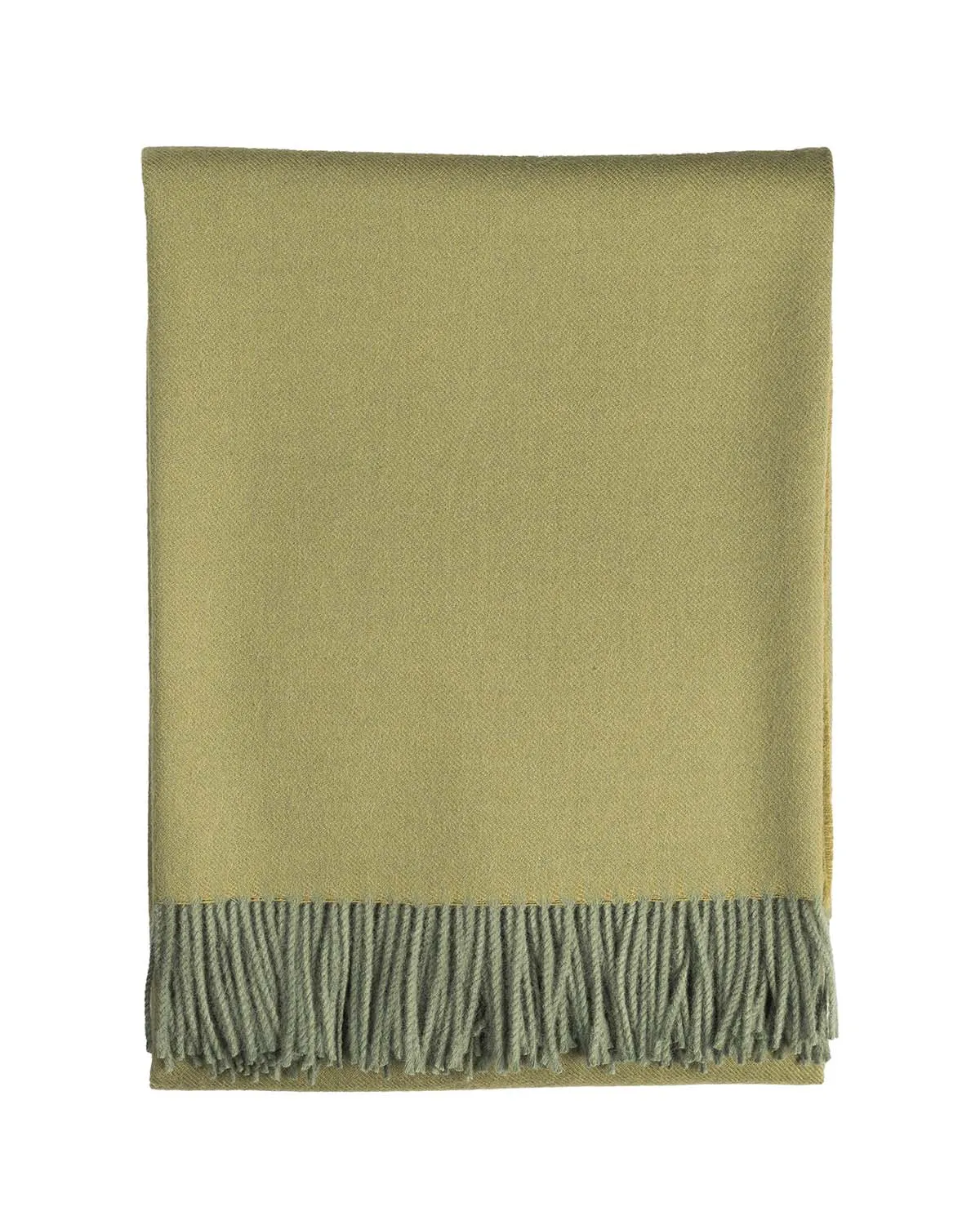 100% Baby Alpaca Throw - Tea Leaf