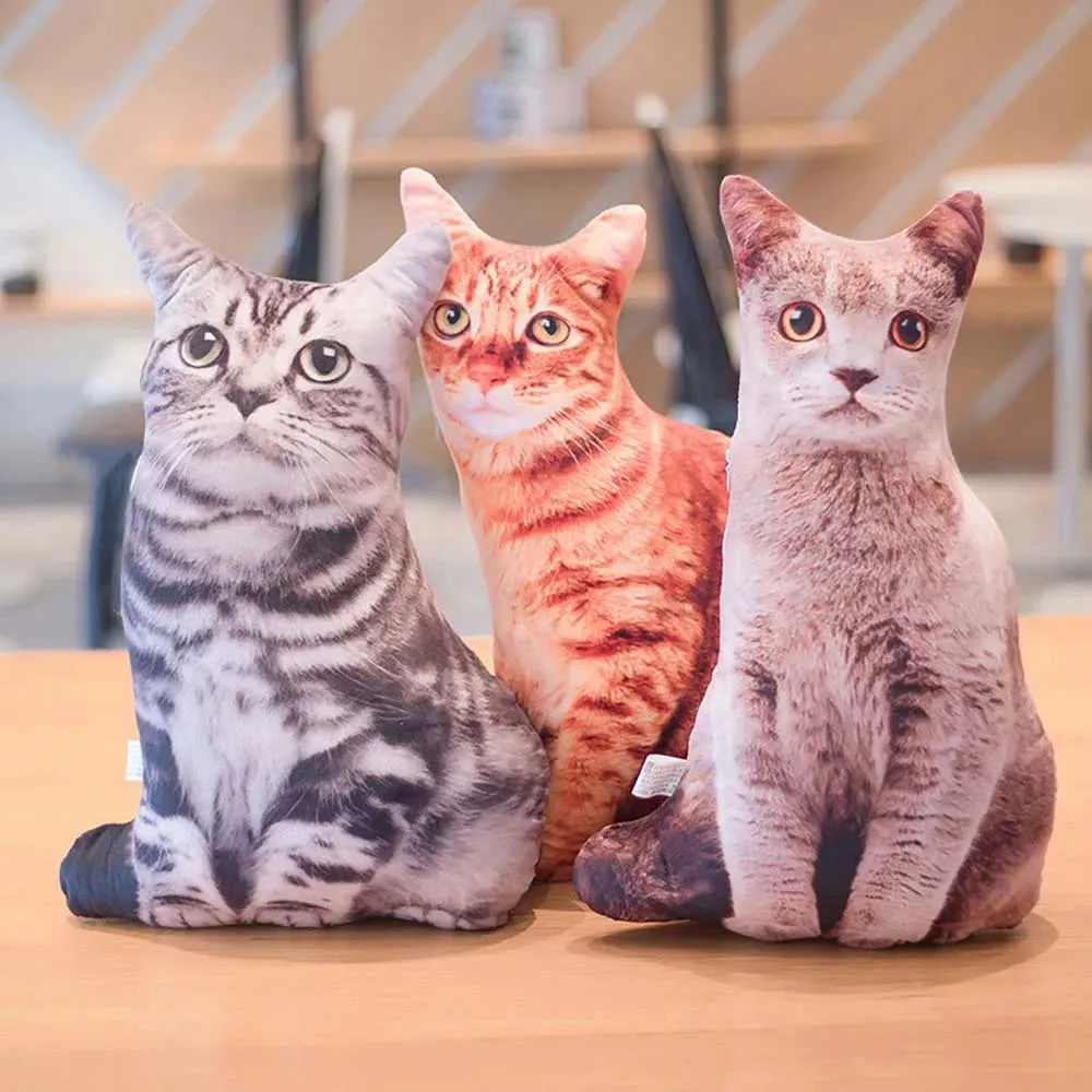 3D Cat Cushions