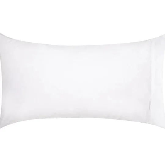 400TC Egyptian Cotton Sateen WHITE KING SIZE Pillowcase by Logan and Mason Platinum