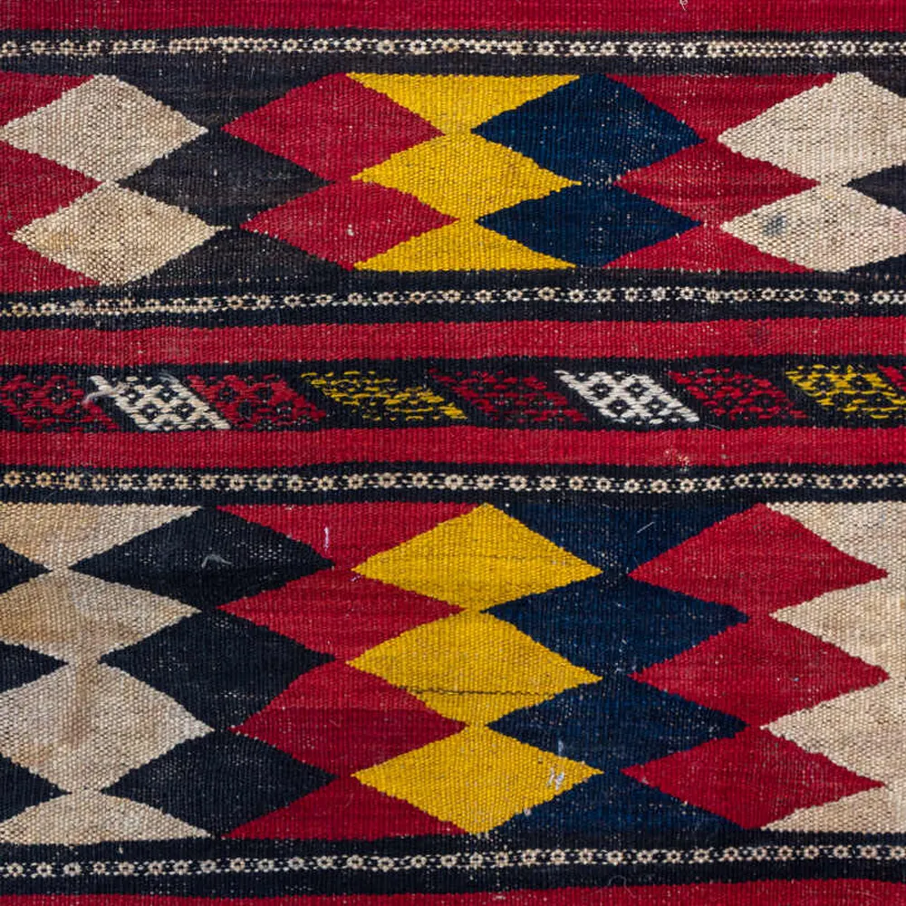 5'10 x 10' Afghan Kilim Rug