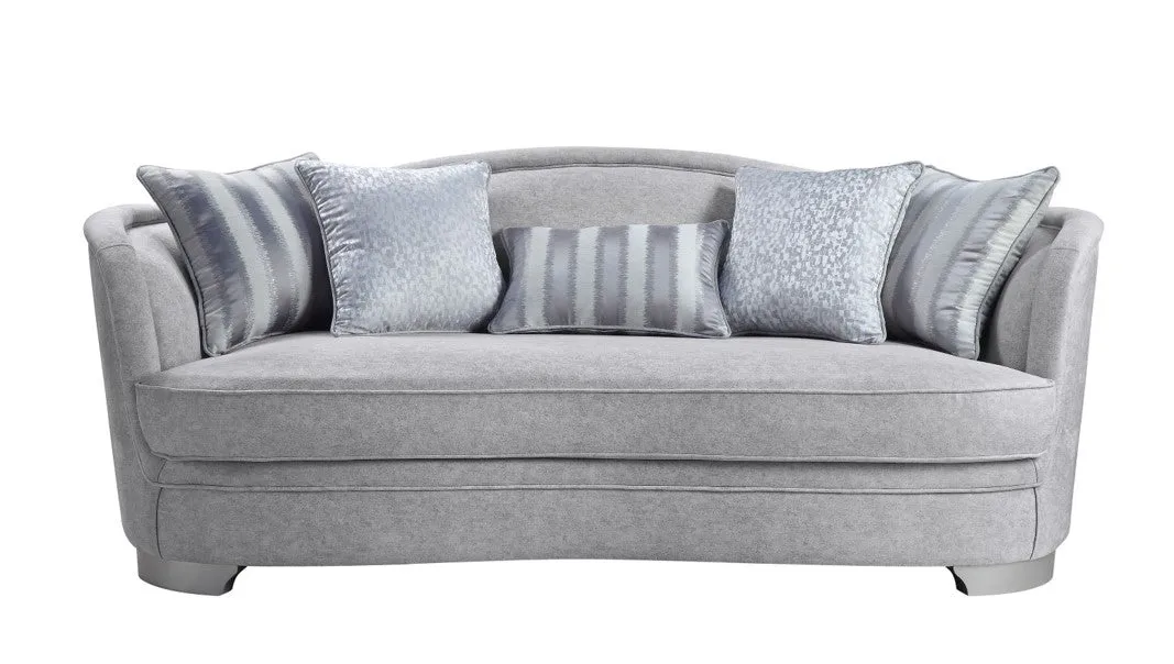 Allure Silver Sofa