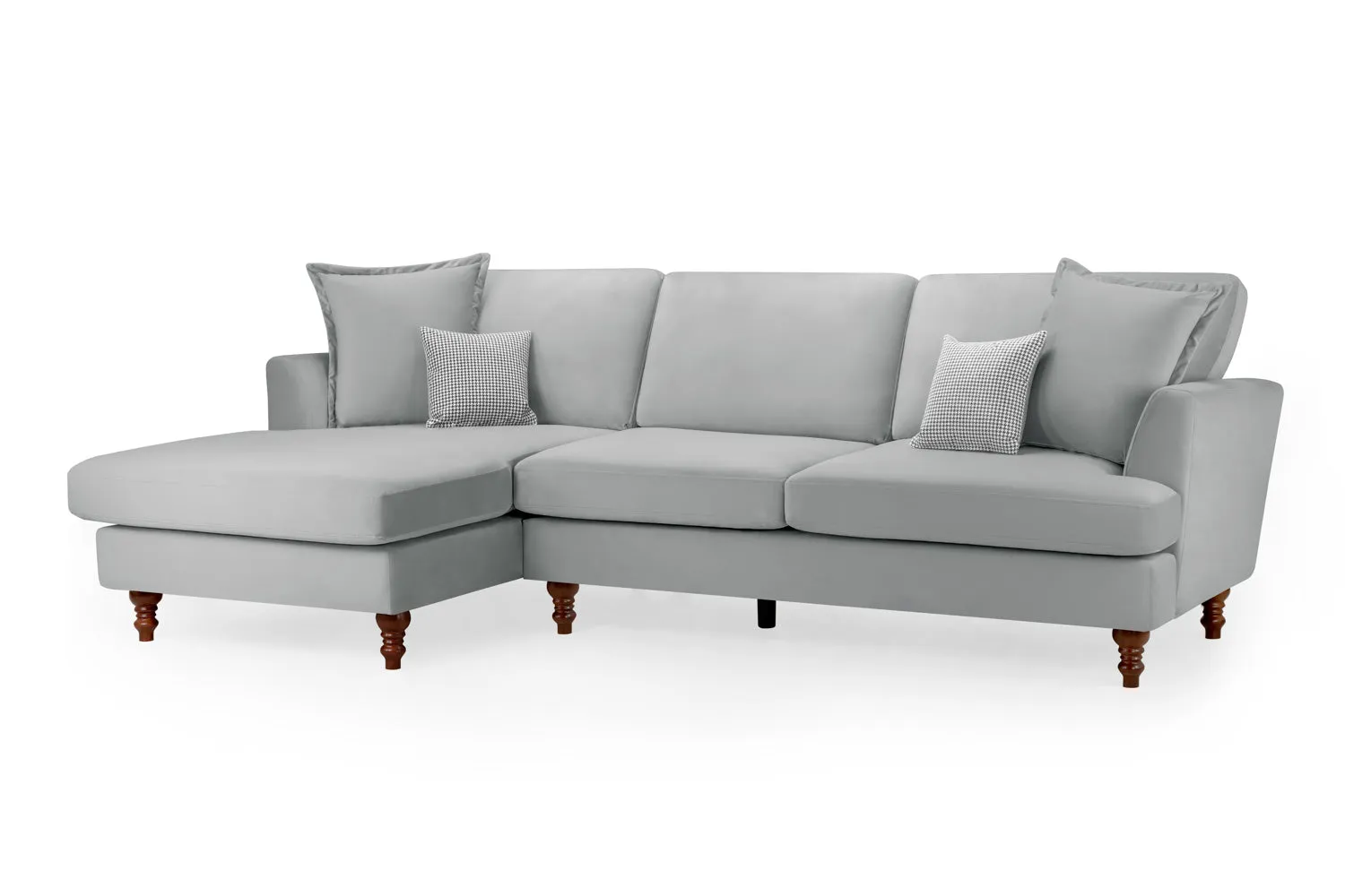 Bari Sofa Grey Left Hand Facing Corner