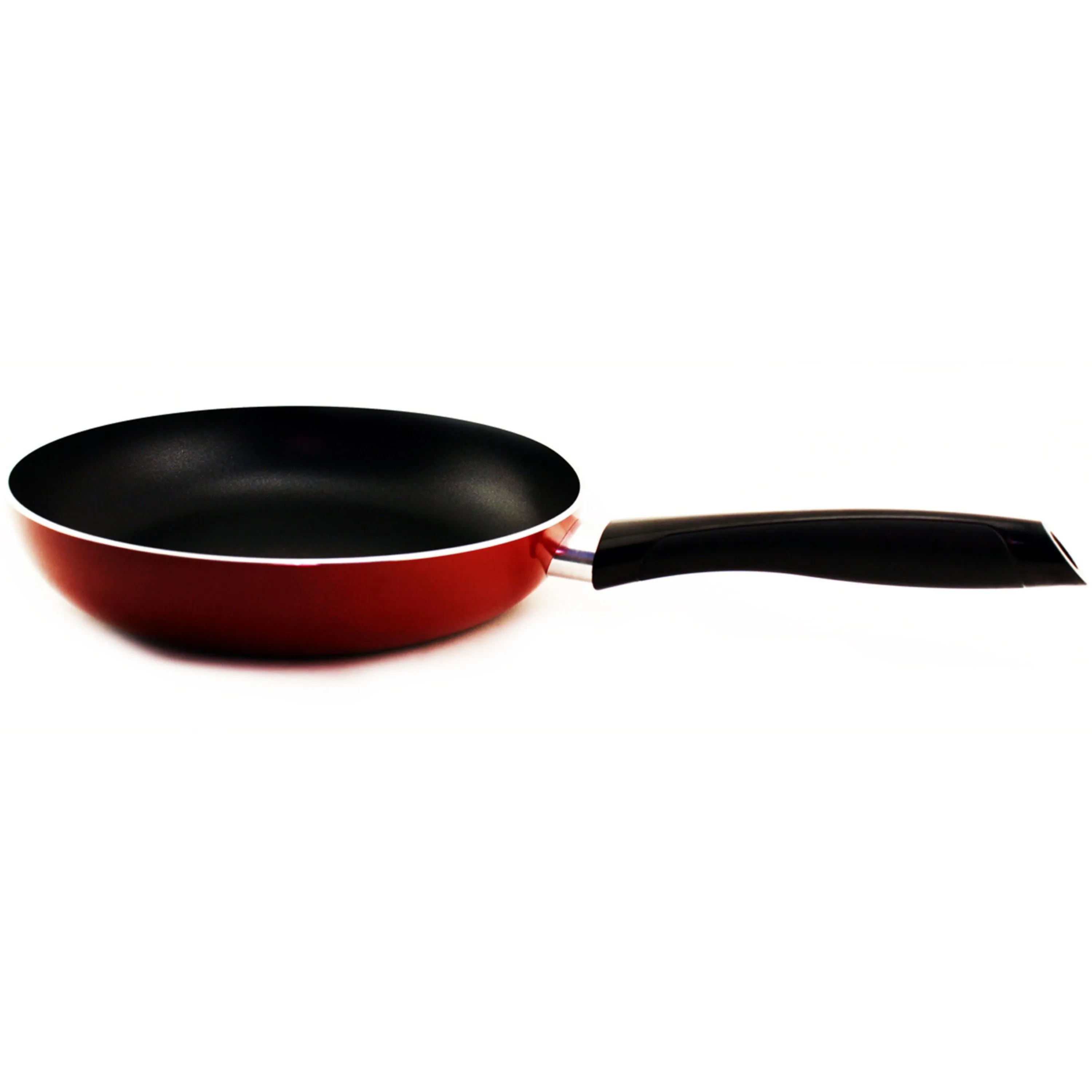 BergHOFF Geminis 2pc Aluminum Fry Pan Set 9.5", Red