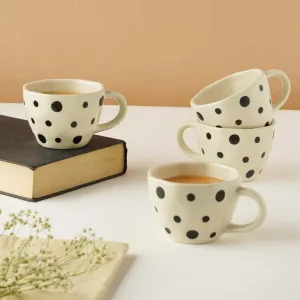 Big Polka Cup- Set Of Four