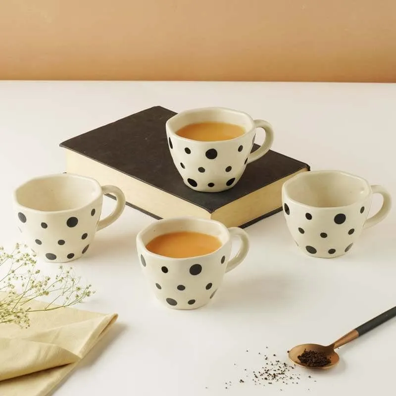 Big Polka Cup- Set Of Four