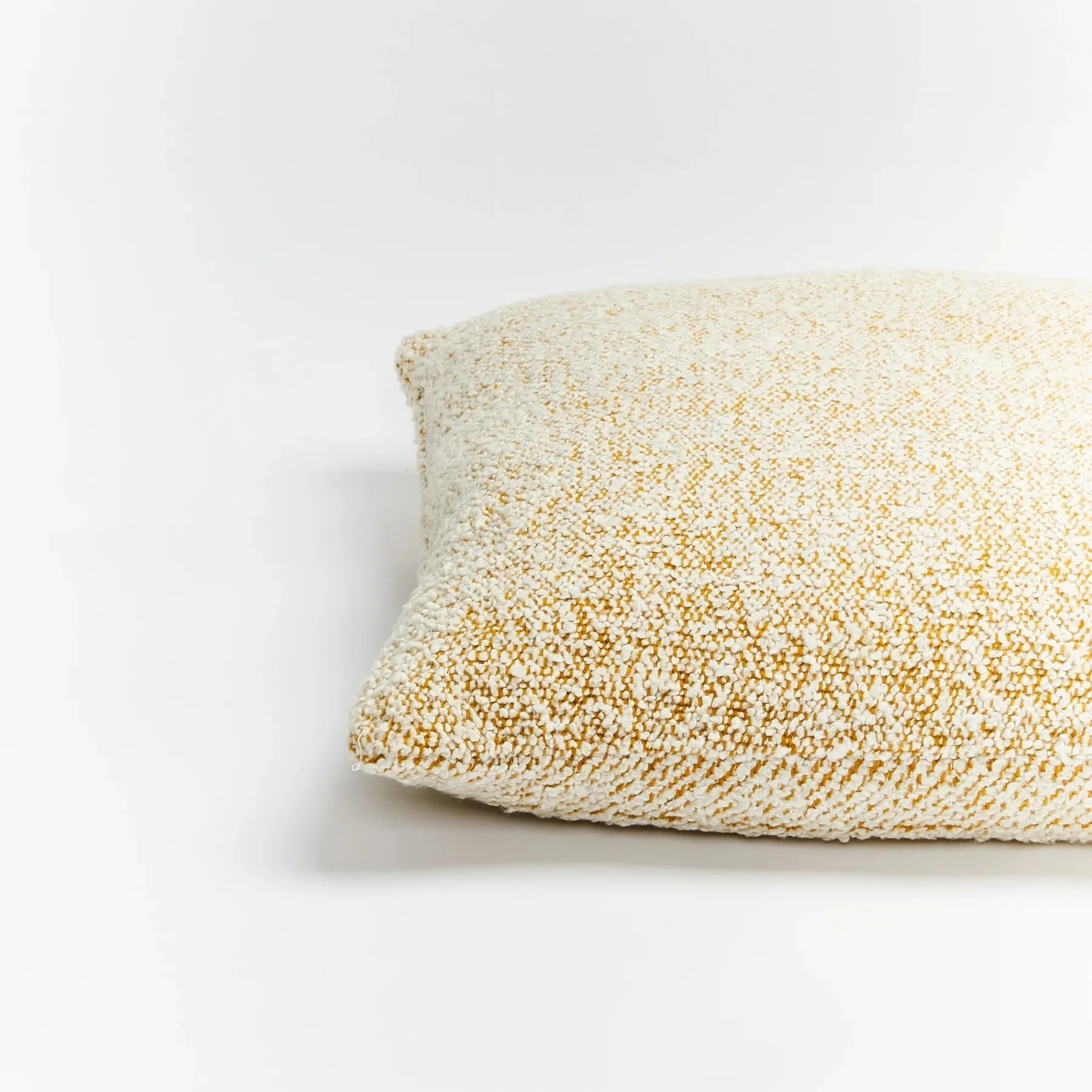 Bonnie & Neil Boucle Mustard Cushion 60cm