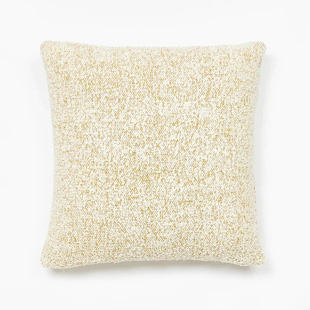 Bonnie & Neil Boucle Mustard Cushion 60cm