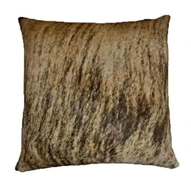 Brindle Birch Cowhide Throw Pillows