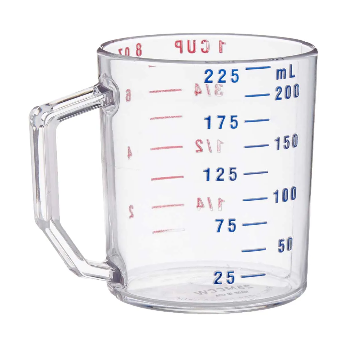 Cambro 25MCCW135 Camwear Measuring Cup, 1 cup