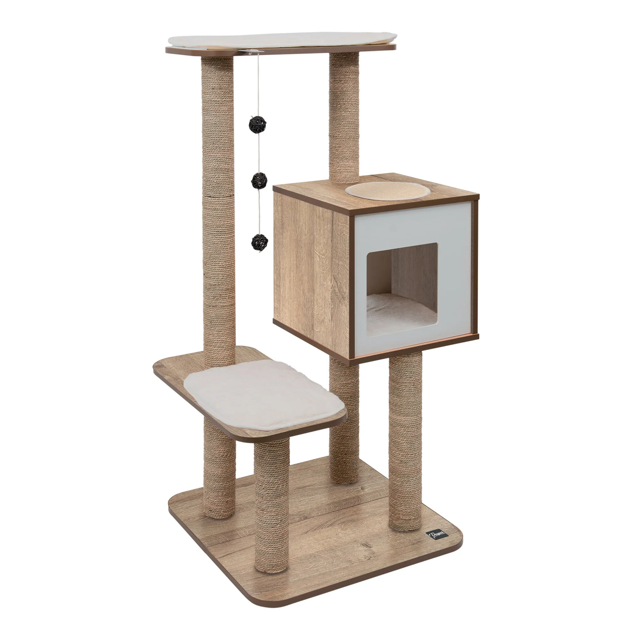 Catit Cat Furniture Vesper High Base Oak