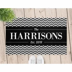 Chevron Door Mat