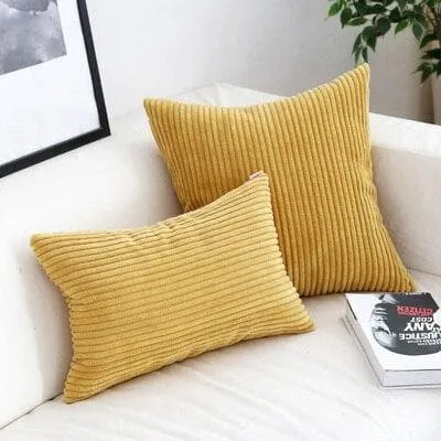 Cozy Corduroy Cushion Covers