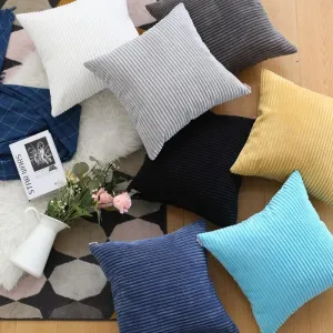 Cozy Corduroy Cushion Covers