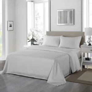 Double Royal Comfort 1200TC Ultrasoft 4-Piece Sheet Set - Silver