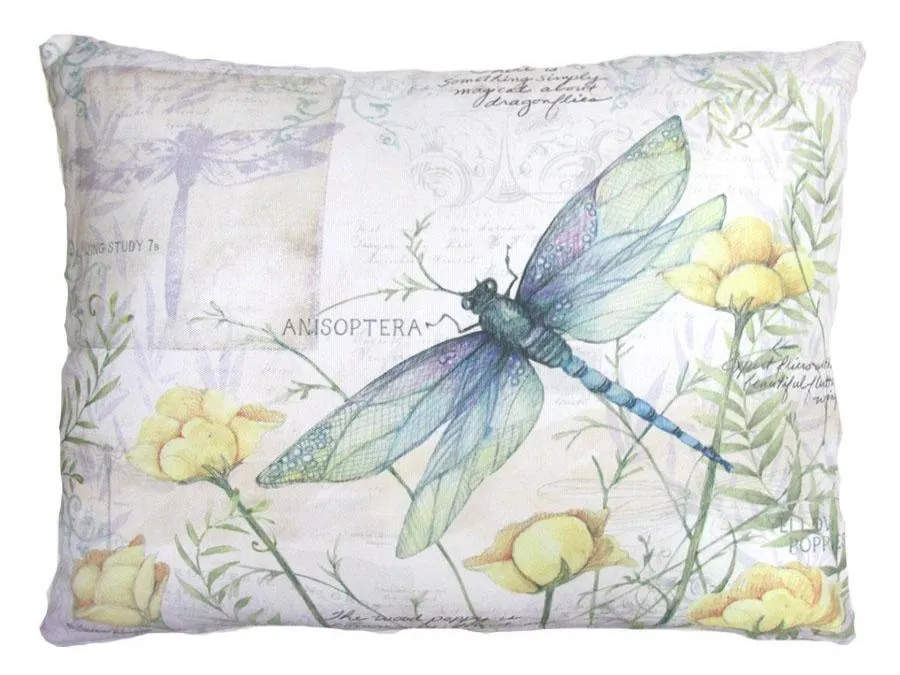 Dragonfly Outdoor Accent Pillow