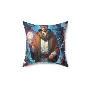 Dungeon Master Spun Polyester Square Pillow