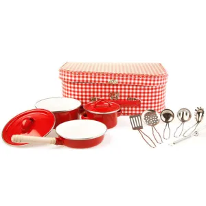 Egmont Red Pan Set