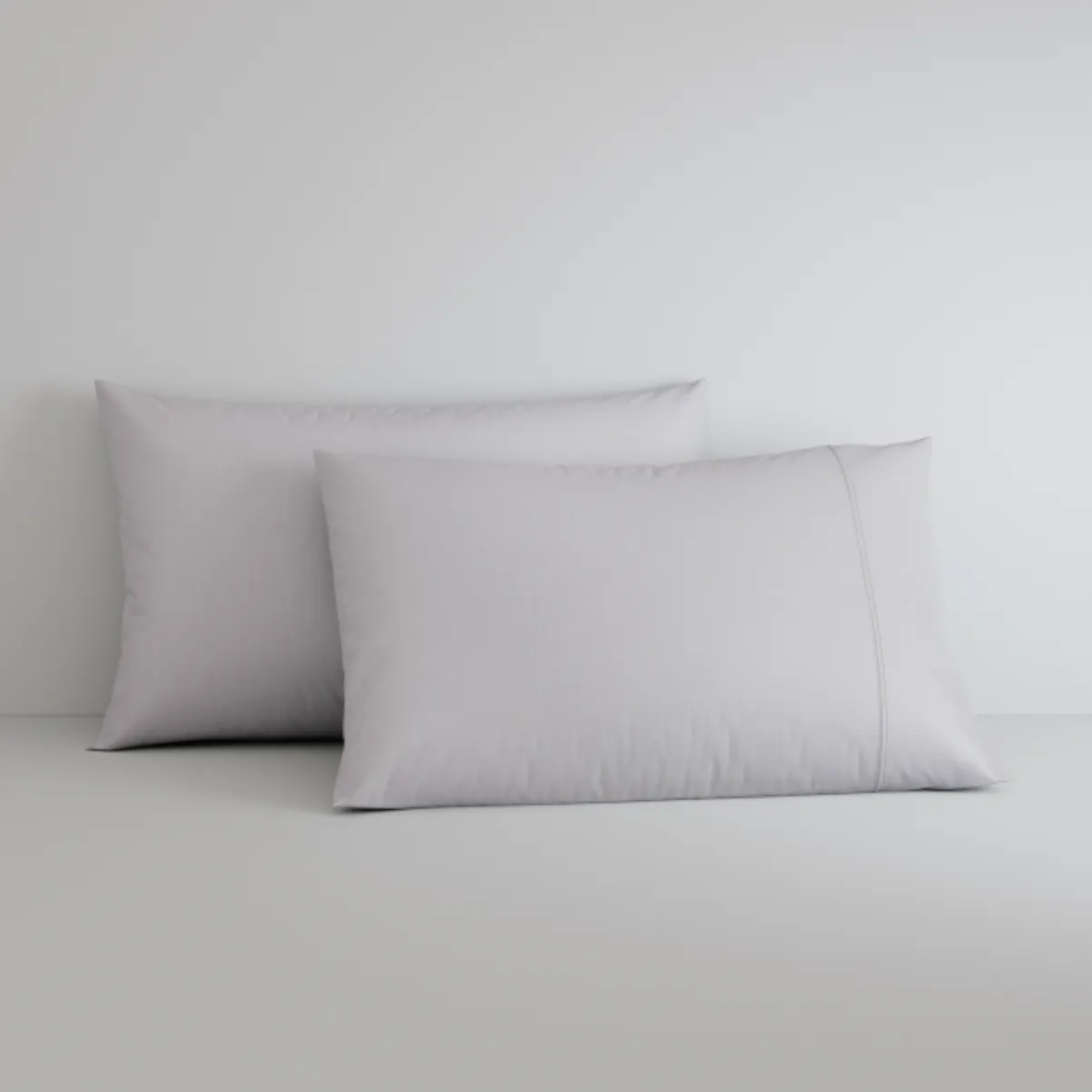 Egyptian Cotton Sateen Pillowcase Pair