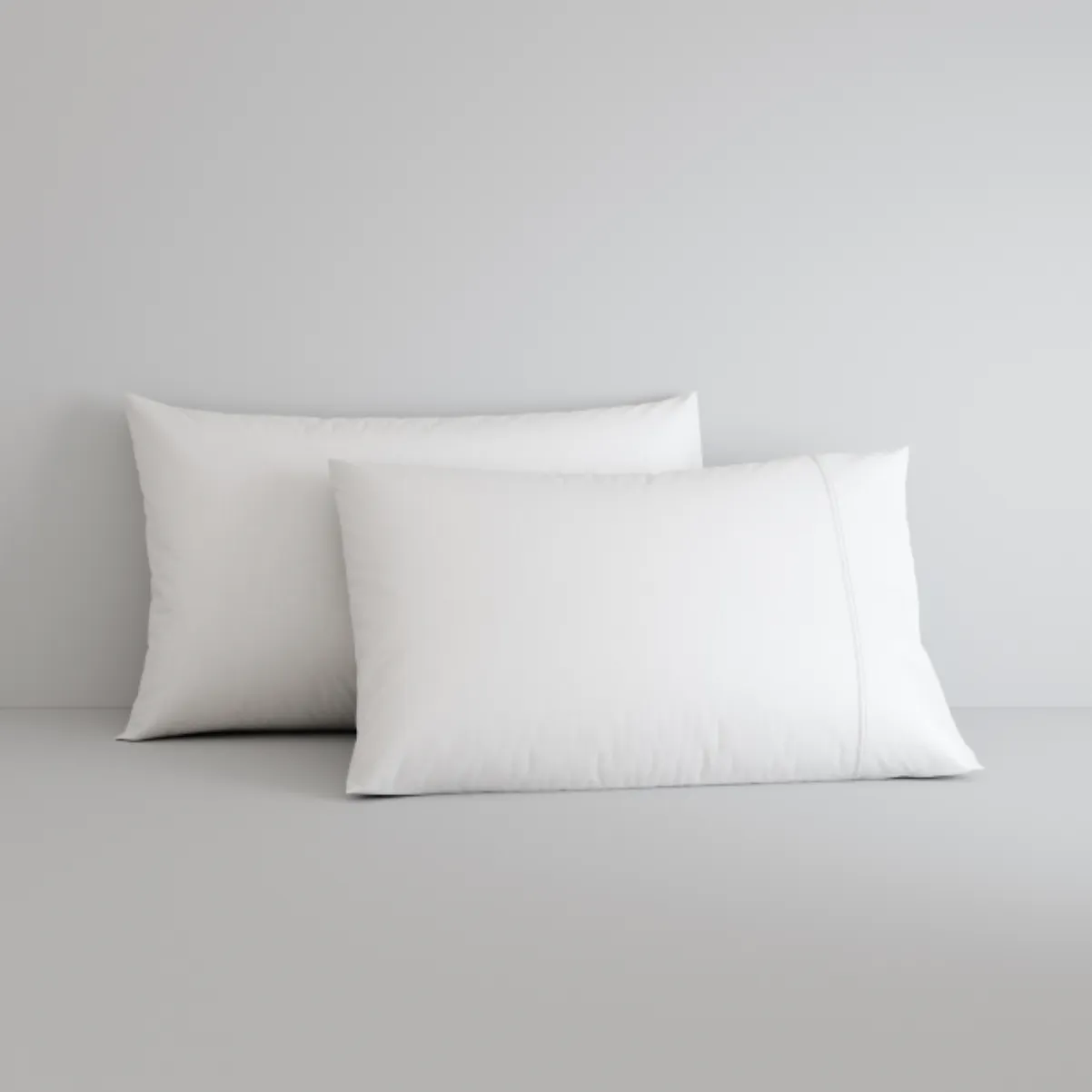 Egyptian Cotton Sateen Pillowcase Pair