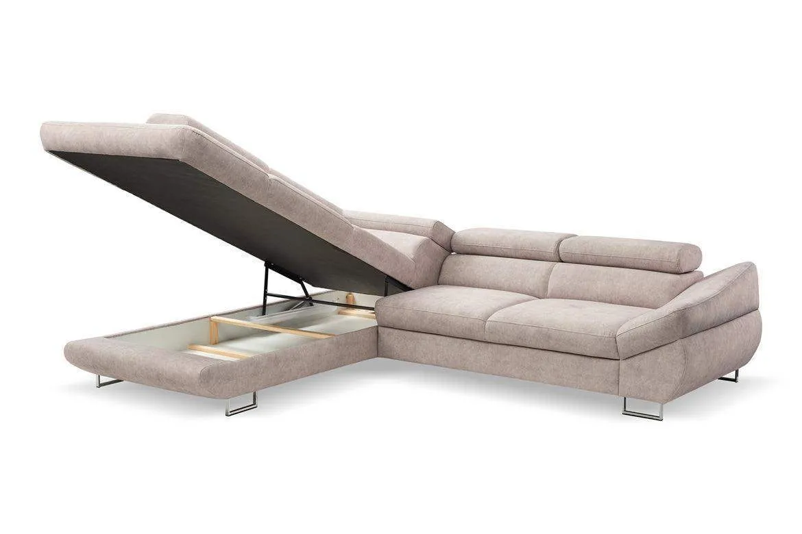 Fabio Corner Sofa Bed Zoya 01 Fast Delivery