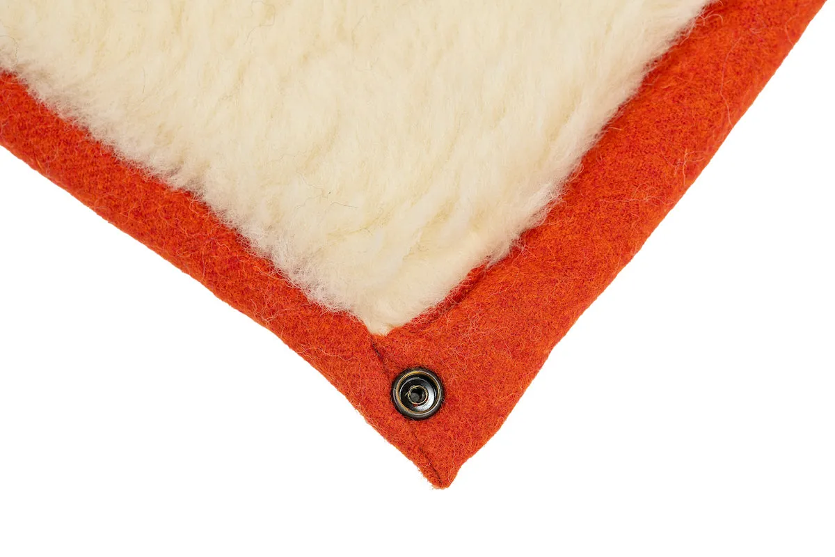 Fire Orange Dog Roll Mat