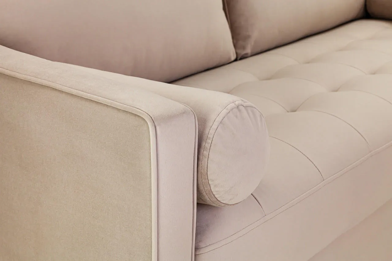 Fuji Sofa - Plush Beige Armchair