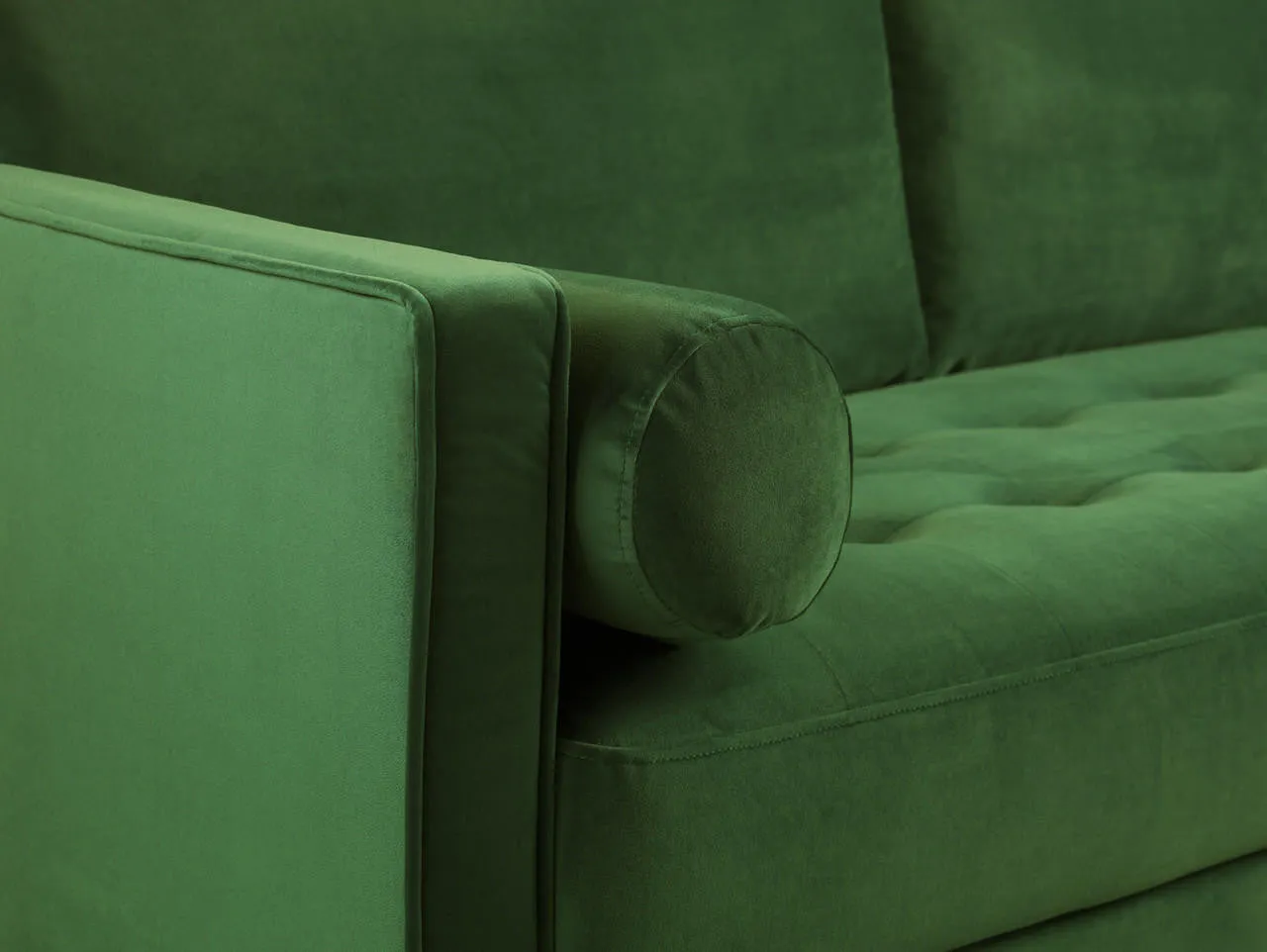 Fuji Sofa - Plush Green 2 Seater