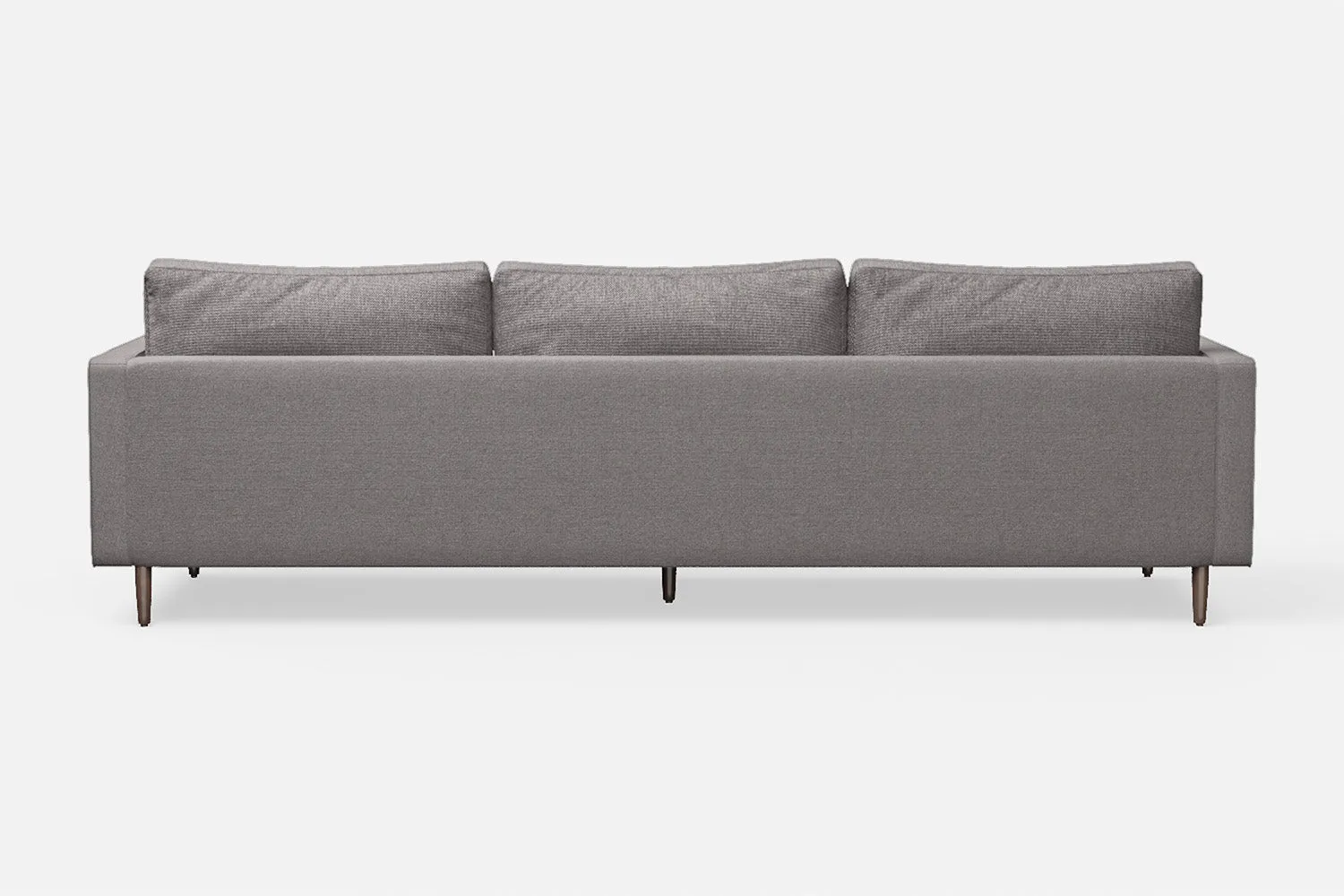 Gela 4 Seater Sofa Grey Linen Fabric