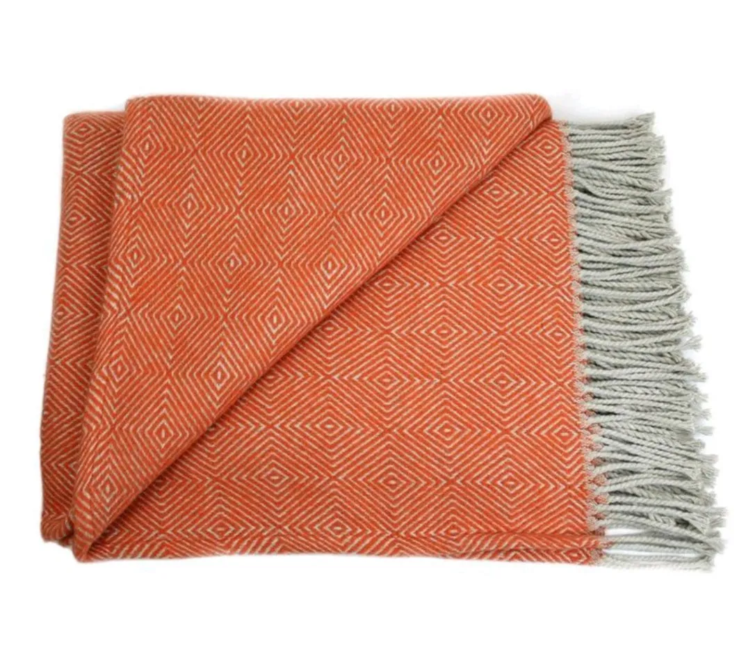 Geo Fringed Throws