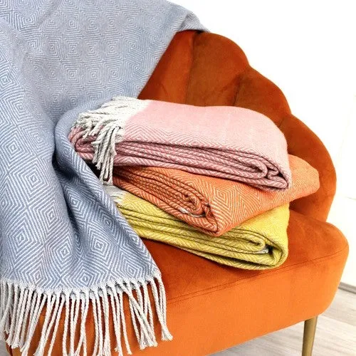 Geo Fringed Throws