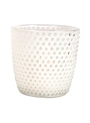 Glass Tealight Holders - Bubble Motif