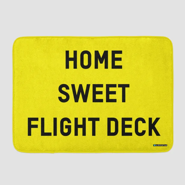 Home Sweet Flight Deck - Bath Mat