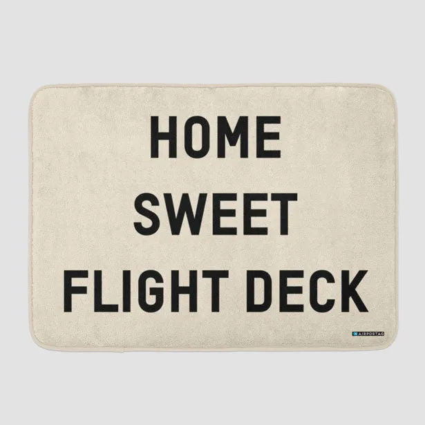 Home Sweet Flight Deck - Bath Mat