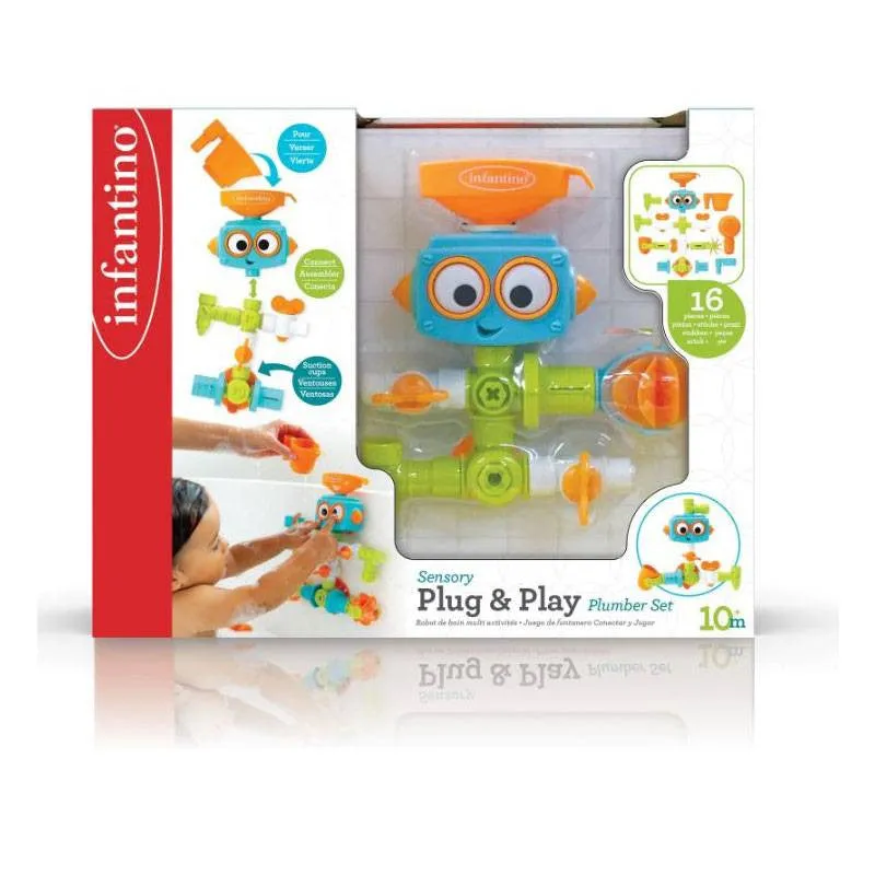 Infantino Sensory Plug & Play Tumbler Set (10m )