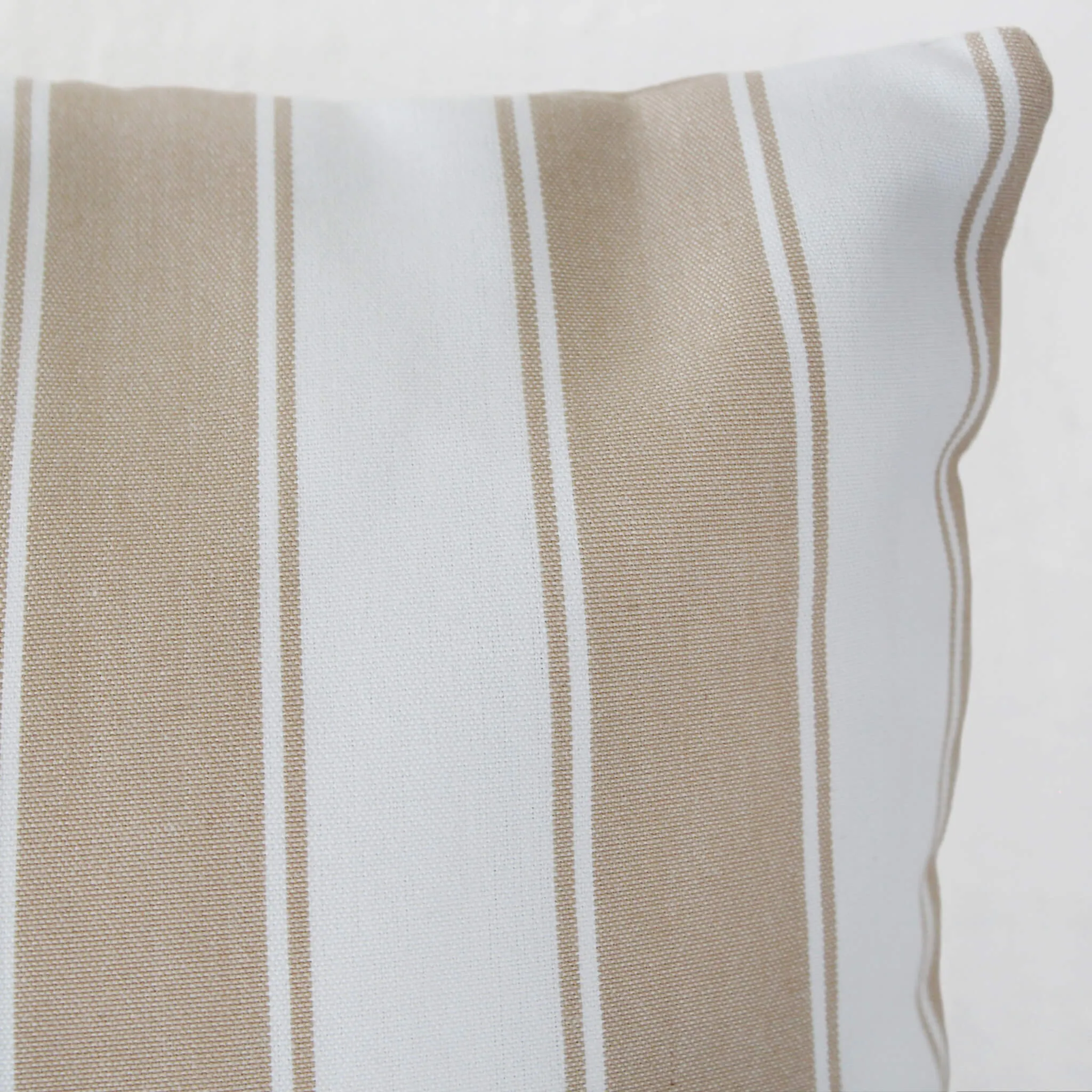 JOHAN REGENCY STRIPE CUSHION BUNDLE X2 |  60 X 60  |  STONE