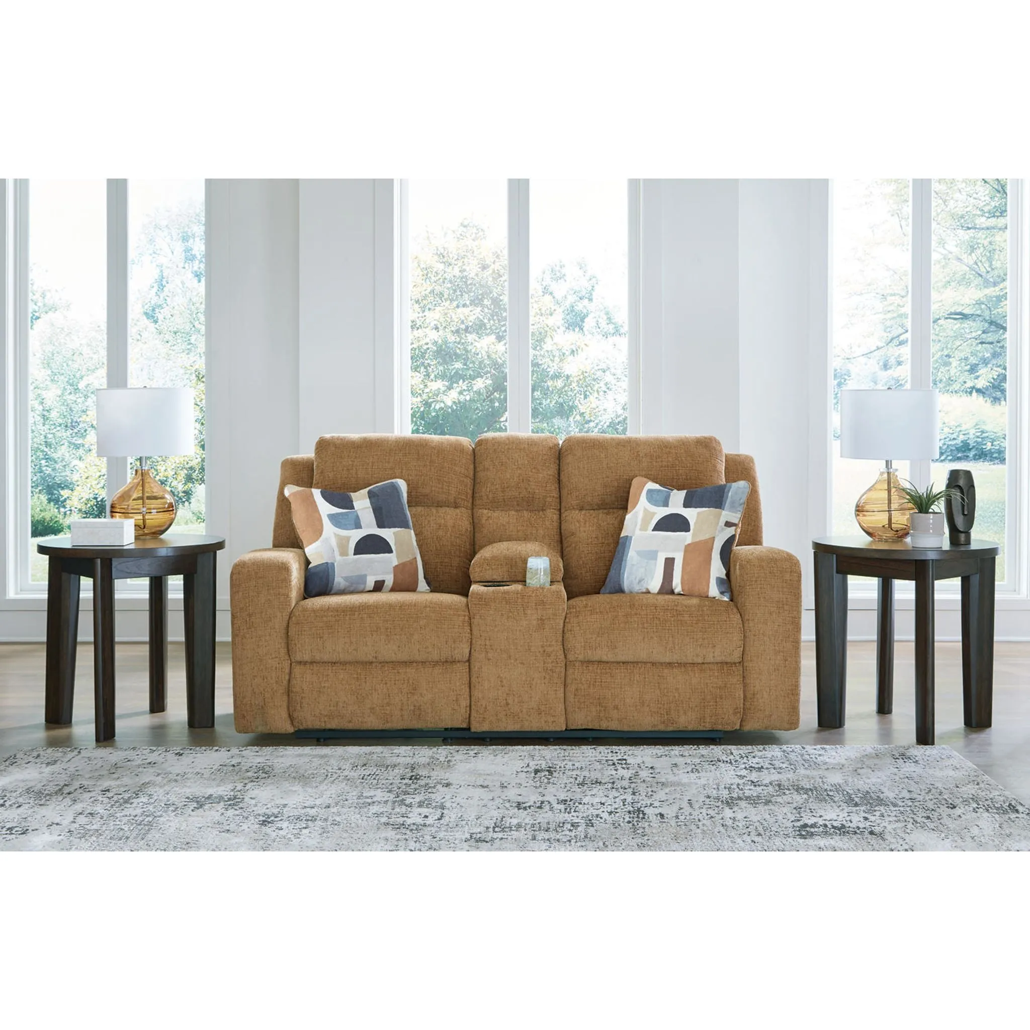 Kanlow Reclining Loveseat with Console