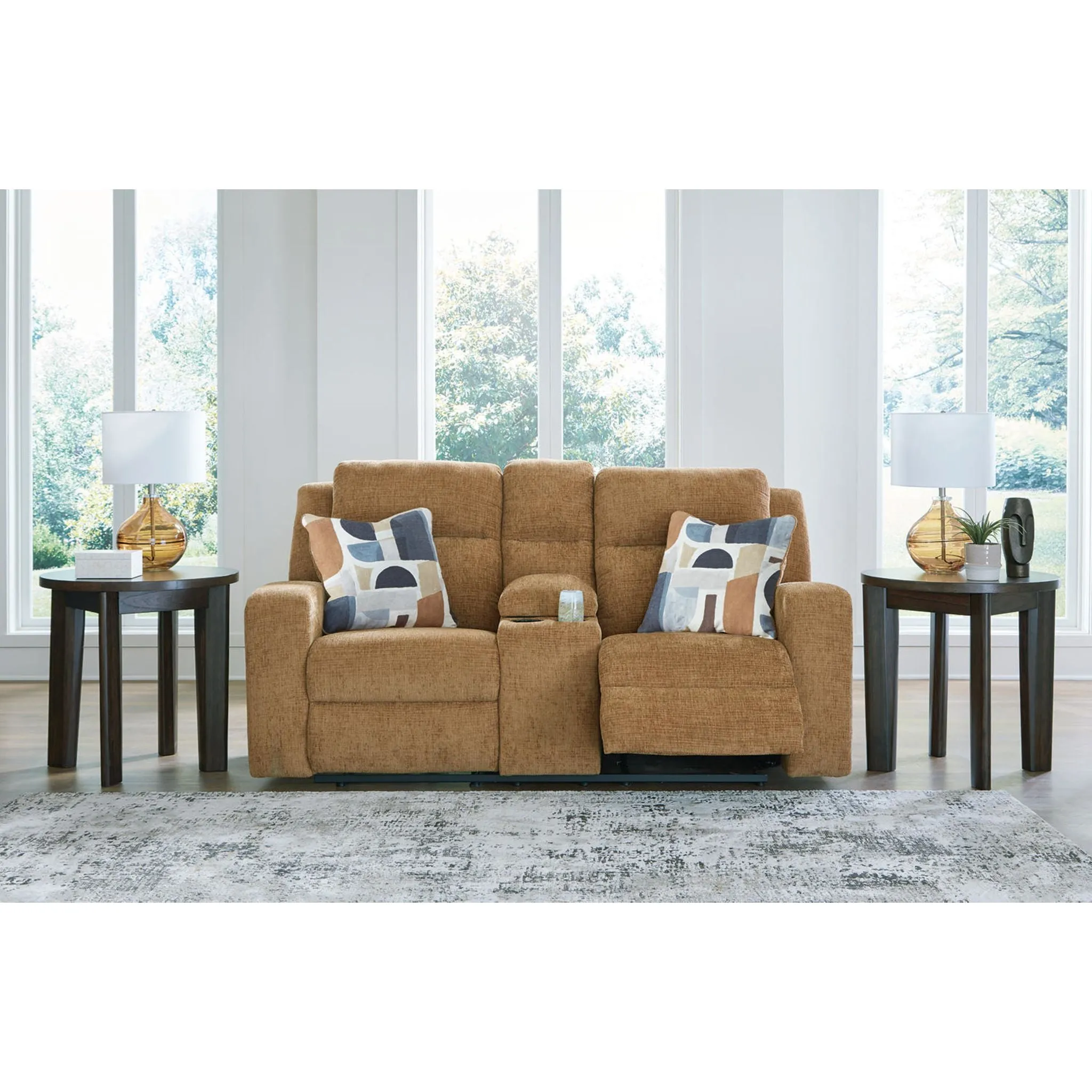 Kanlow Reclining Loveseat with Console