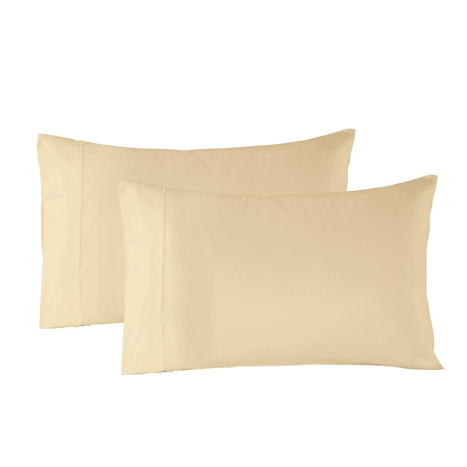 KING 1000TC 3-Piece Blended Bamboo Quilt Cover Sets - Oatmeal