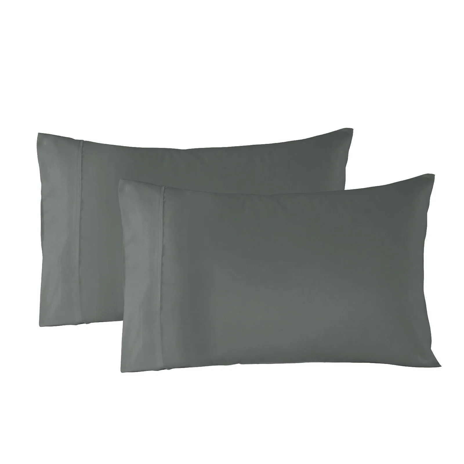 KING Blended Bamboo Quilt Cover Set - Charcoal