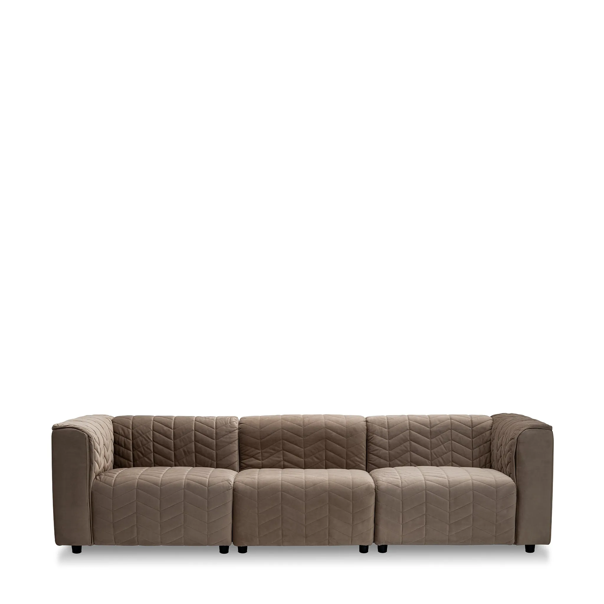 LANGDON VELVET 3 SEATER COMPOSITION