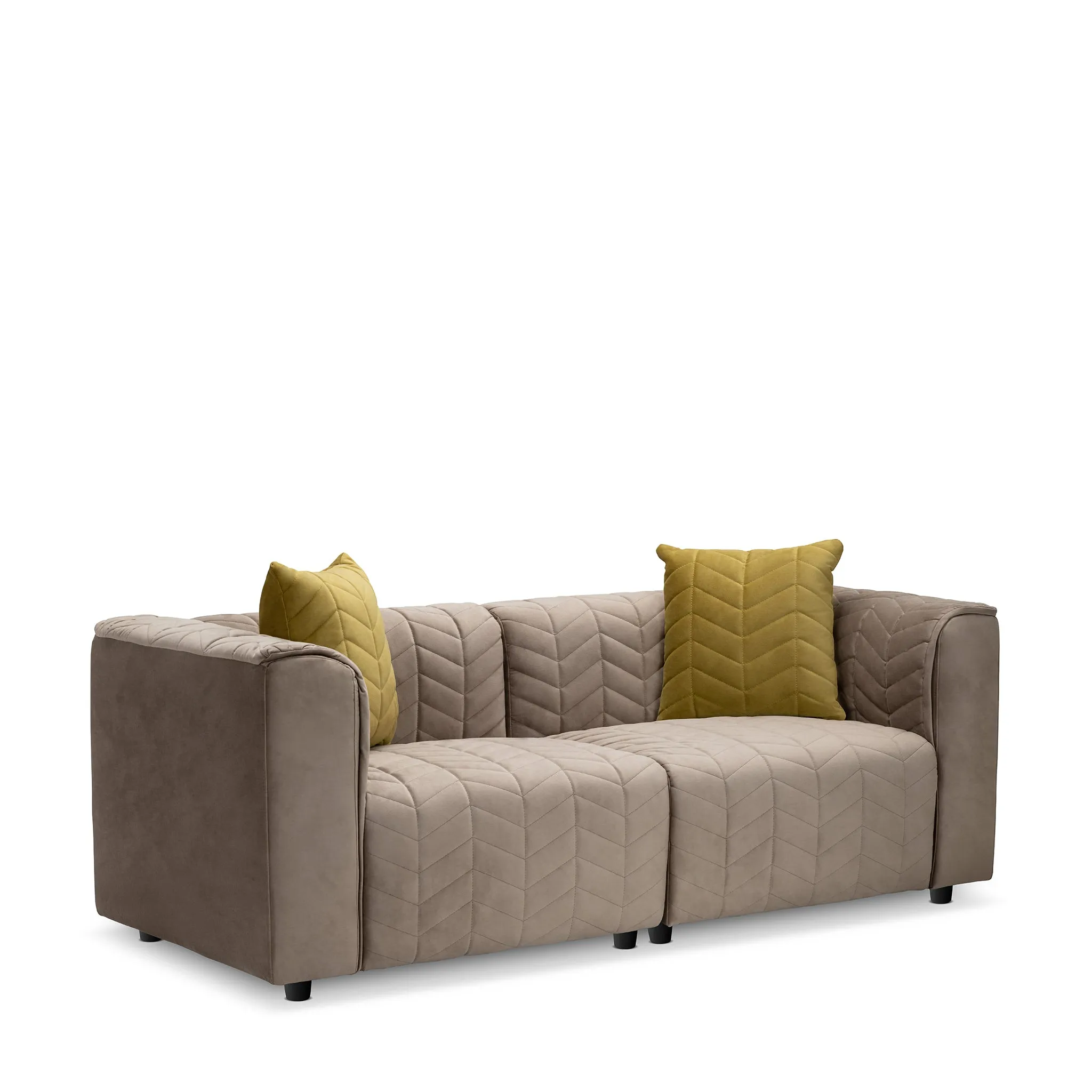 LANGDON VELVET LOVESEAT