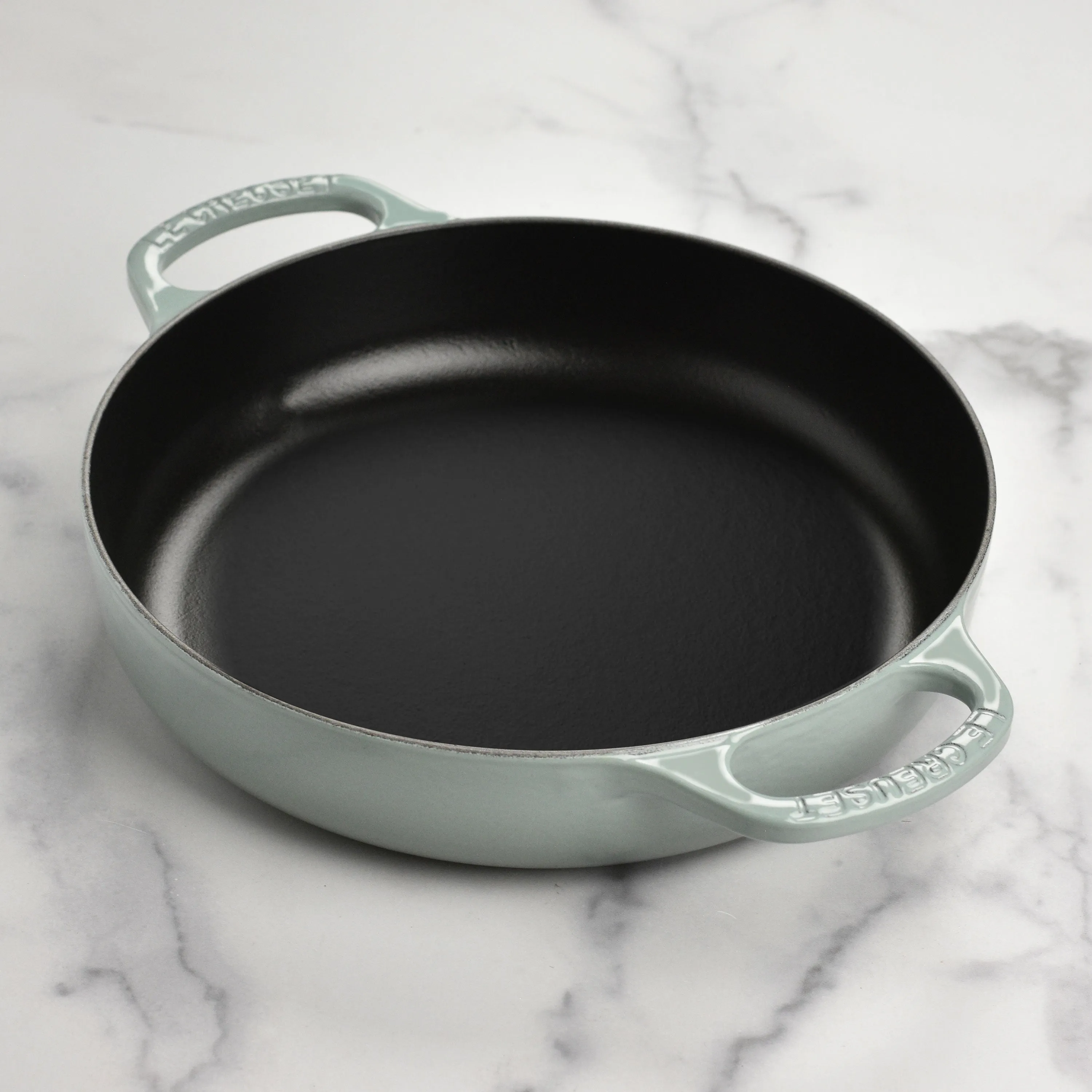 Le Creuset Signature Cast Iron 11" Sea Salt Everyday Pan