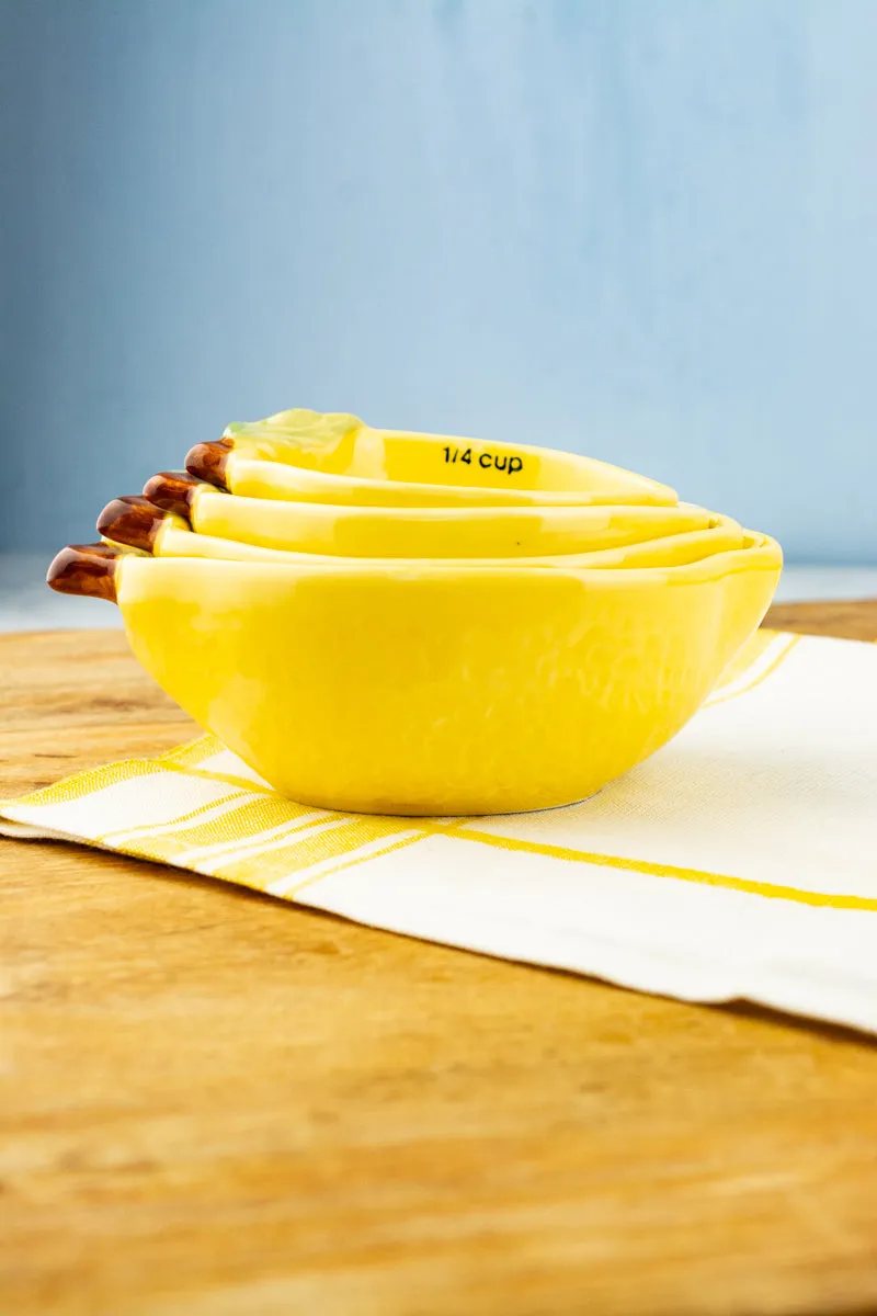 Lemon Measuring Cup Set