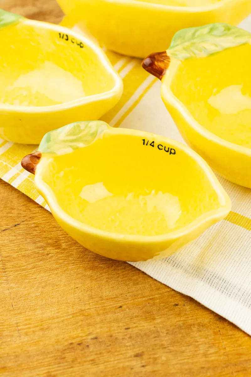 Lemon Measuring Cup Set