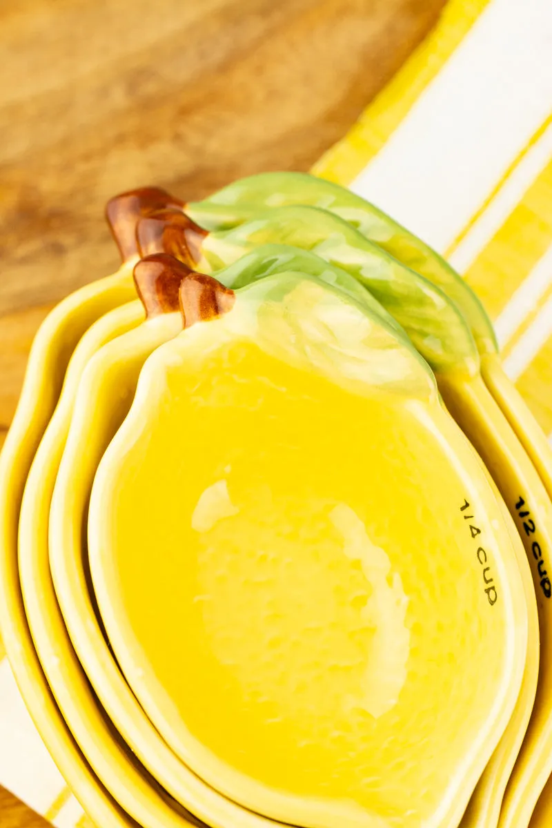 Lemon Measuring Cup Set