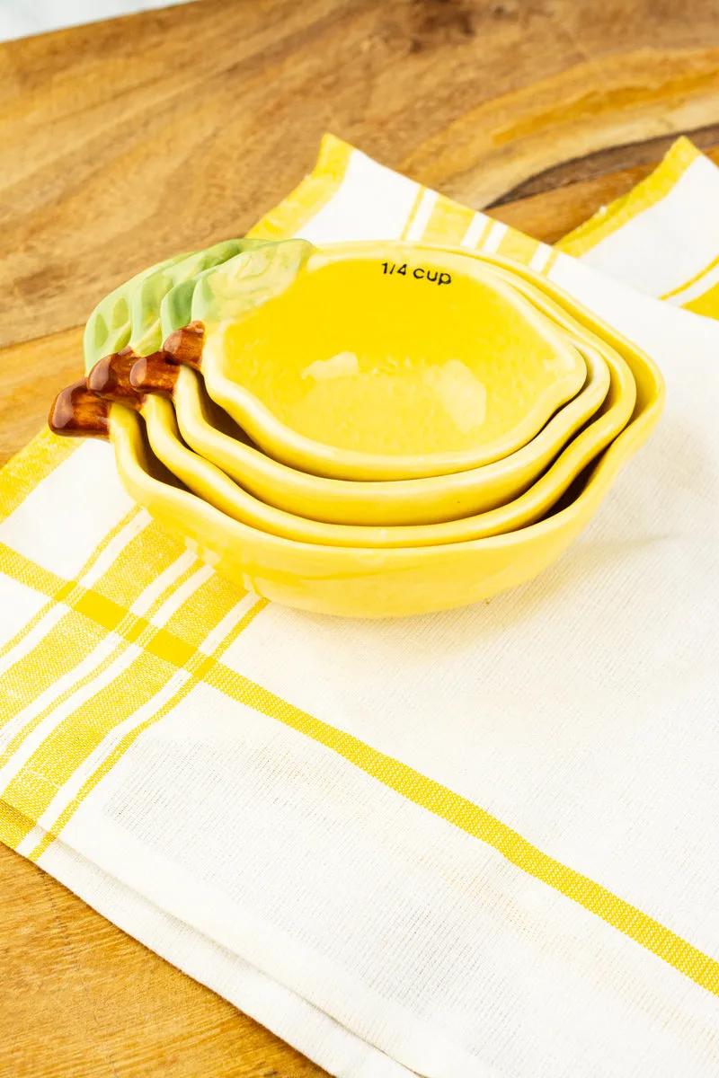 Lemon Measuring Cup Set