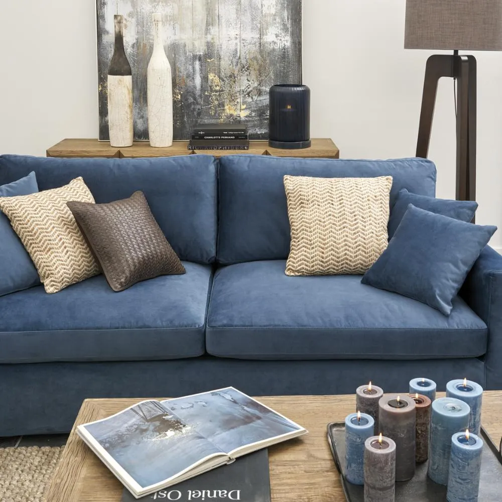 Margot Sofa - Midnight Blue Velvet