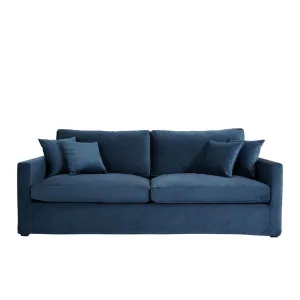 Margot Sofa - Midnight Blue Velvet