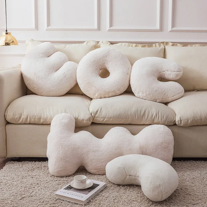 Minimalist Nordic Plush Cushion