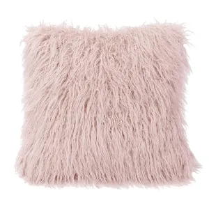 Mongolian Fur Throw Pillows